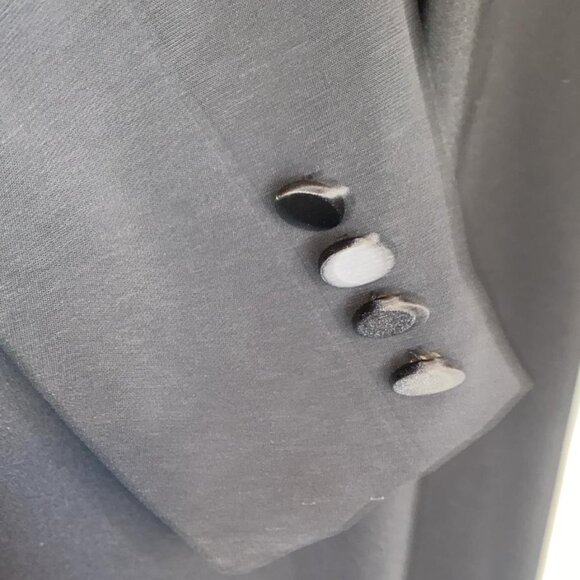 Crepe Long-Sleeve Gown Lauren - Picture 7 of 11